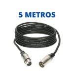 Cable XLR de 5 Metros