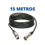 Cable XLR de 15 Metros